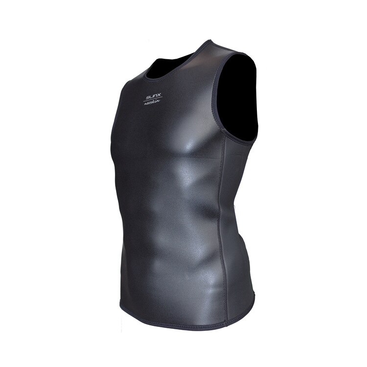 Smooth Wetsuit Vest 2mm Thermal Neoprene Wetsuit Sleeveless Top & Bottom Diving Surfing for Men Women Reversible Two Face Wear