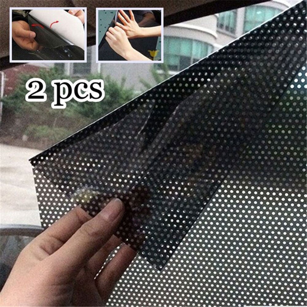 Sun Block Film Anti-UV Car Static Sunshade Stickers Window Glass Sunscreen Curtain Insulation Car Sunroof Sun Solar Film Shade