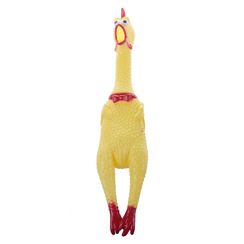 17 Inch Squeeze Snerpend Screaming Kip Grappig Speelgoed Kip Speelgoed: Default Title