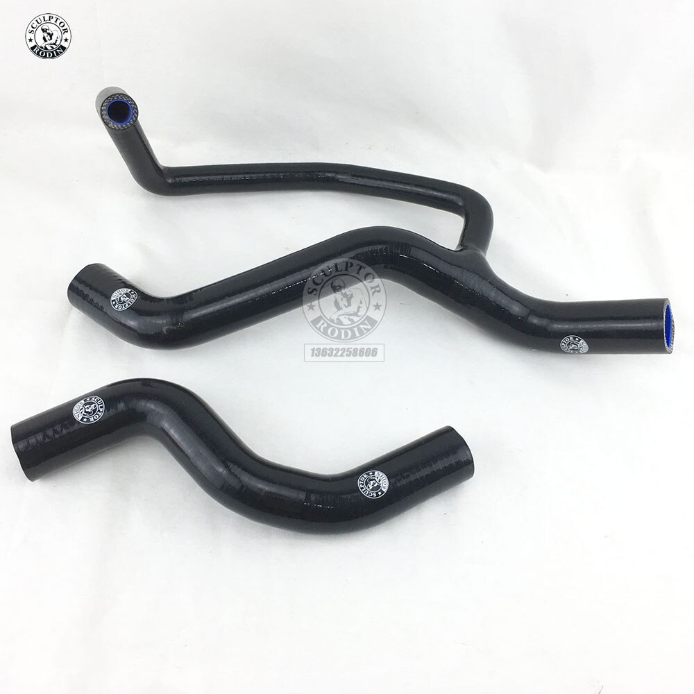 Tubo radiatore in silicone per fiat PUNTO GT 1.4 GT turbo 1993-1999 (2 pezzi) rosso/blu/nero