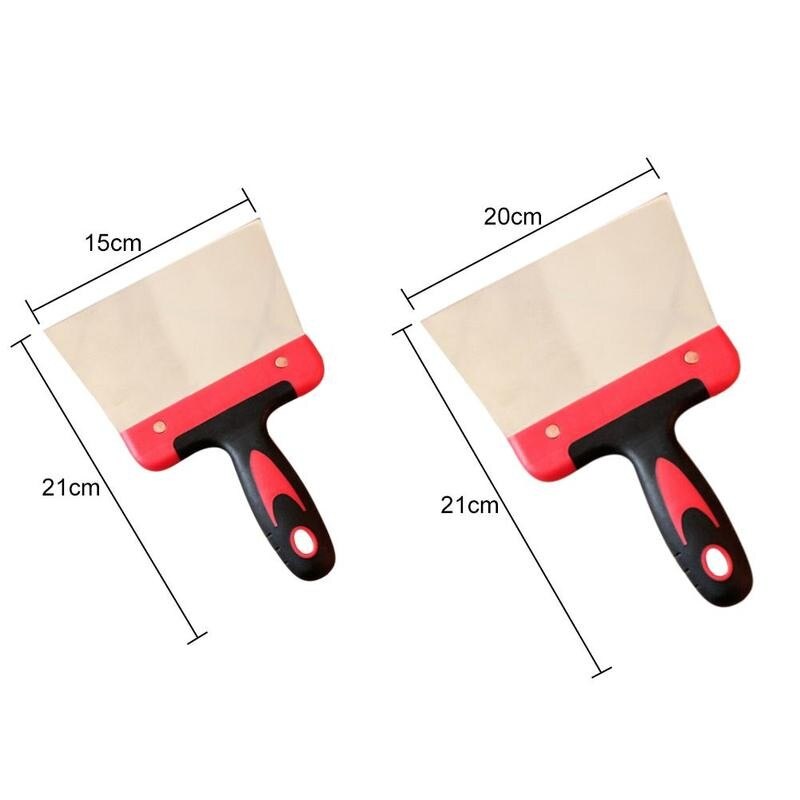 Espátula de revestimiento para Chocolate, raspador de masa de acero inoxidable, herramienta de cocina para hornear, 1 ud.