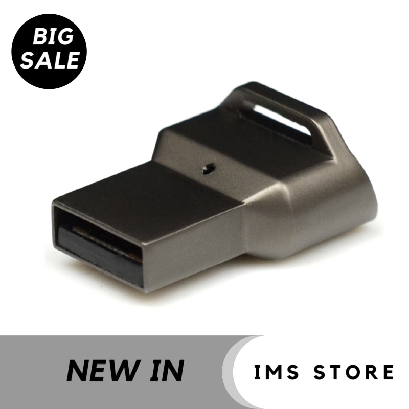 Black Secure Pc Laptop Usb Fingerprint Reader Lock Password for Windows 10