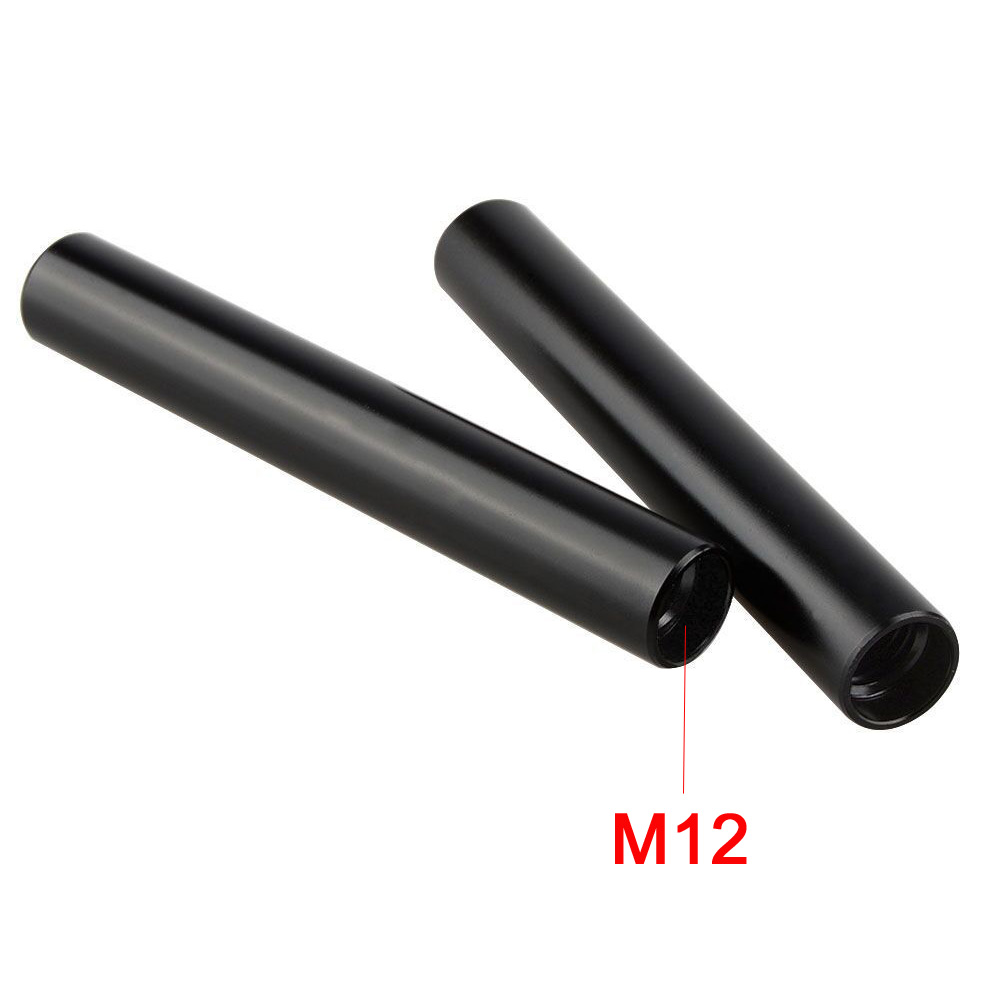 slide rail length 10-45mm tube diameter 15mm with M12 screw hole hotographic camera equipment extension connection accessories