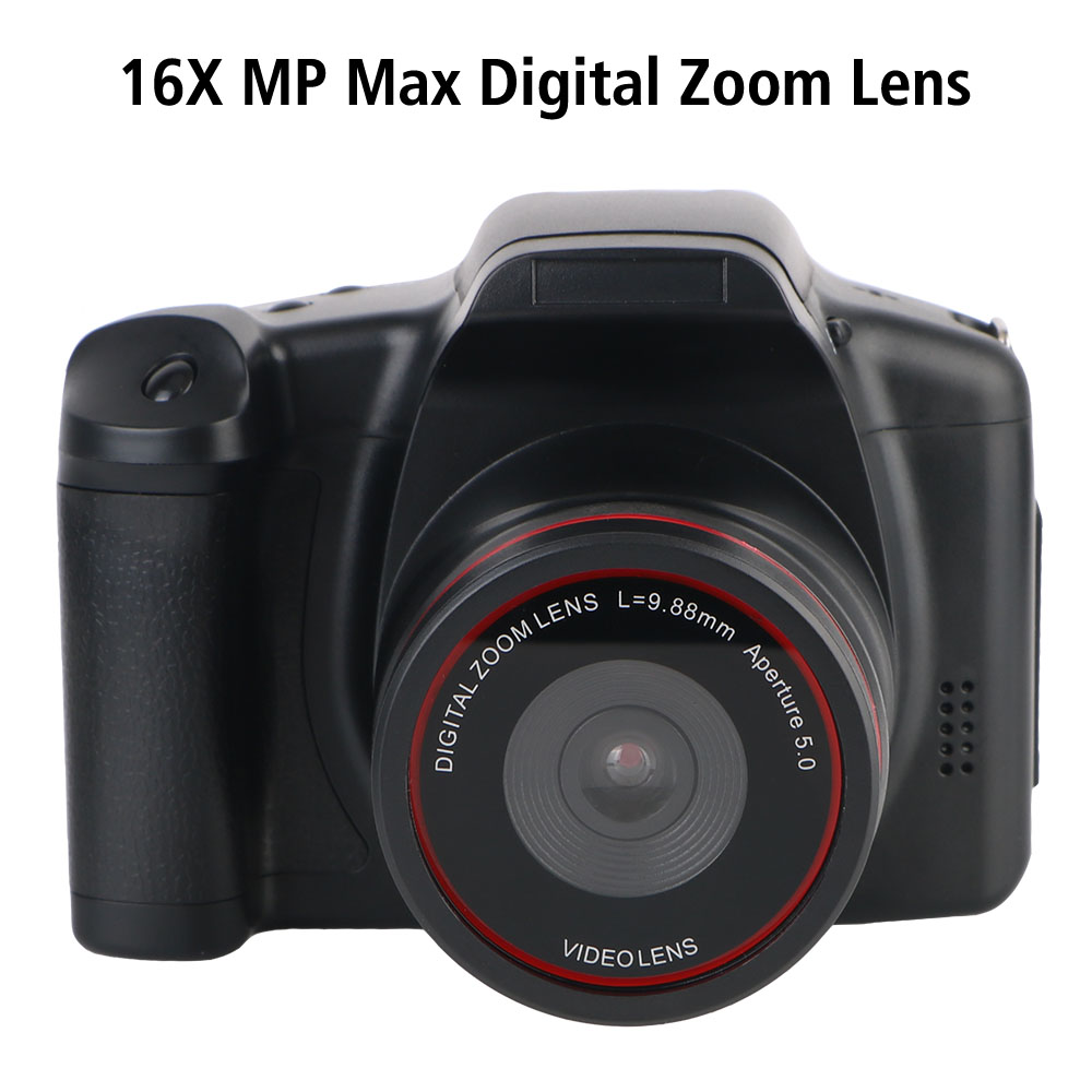 Objectif n'aime numérique portable, appareil photo SLR, grand angle 1080 °, capteur 140 mégapFête els, USB 16.0, caméra vidéo HD, écran LCD 2.0 ", 2.4 P