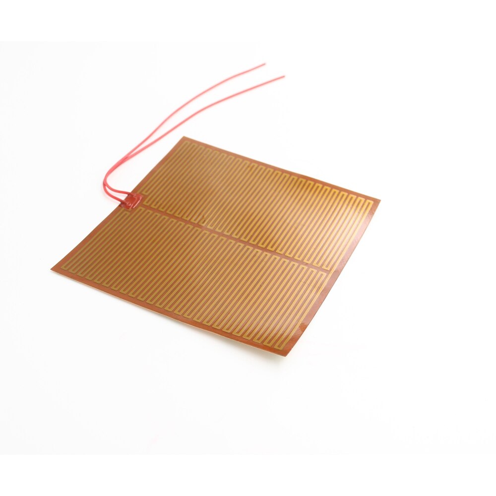 150x150mm 220V 200W PI Placa de película de calentamiento poliimida cojín de panel calefactado eléctrico estera electrotérmica lámina adhesiva Flexible calentador