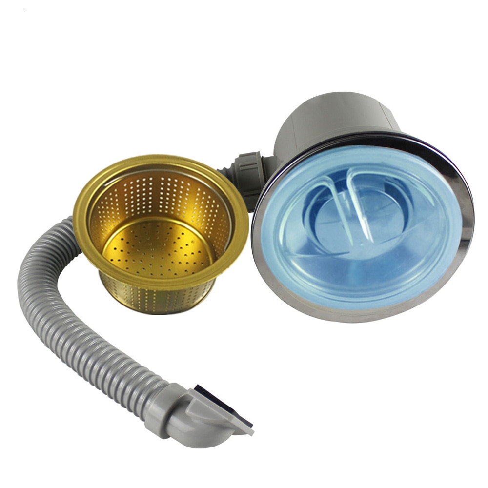 Talea Sink Drain Strainer finished Drain Waste with Overflow Drainage Set Sink Strainer Disposer Kitchen Sink Accessories