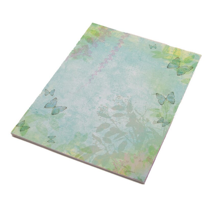 14Pcs/Lot Butterfly Retro Material Papers DIY Scrapbooking Album Diary Decorative Paper Scrapbooking Paper