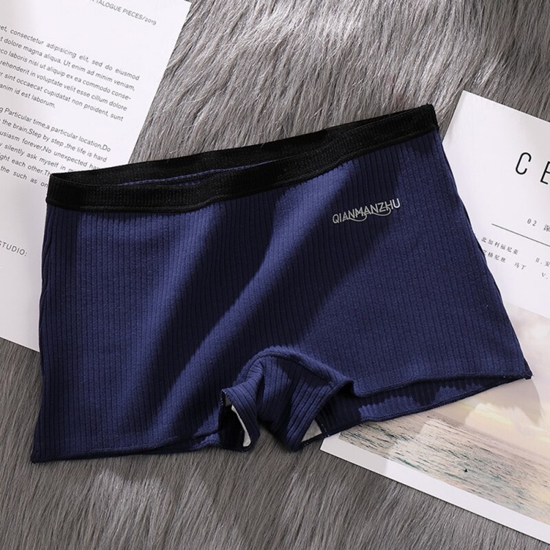 Boxer Hosen Hohe Elastische Feste Farbe Nahtlose Sichere Ecke Hosen Frauen Anti-beleuchtung Sicherheit Hosen Unter kurze Hose Leggin kurze Hose: L / L