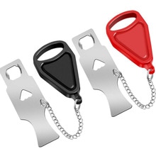 Portable Family Hotel Door Lock Security Privacy Safe Lock Anti-Theft Travel Lock Door Latch For Travel Family Apartment College