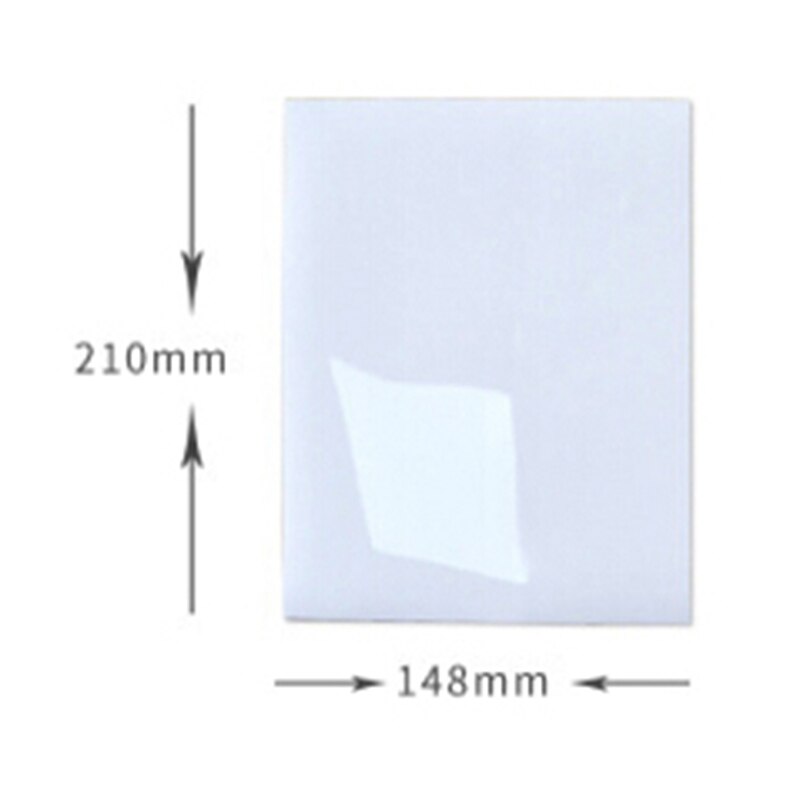 A5 210*145mm børn tegning opslagstavle magnetisk køleskab memo pad fleksibel køleskab magneter whiteboard