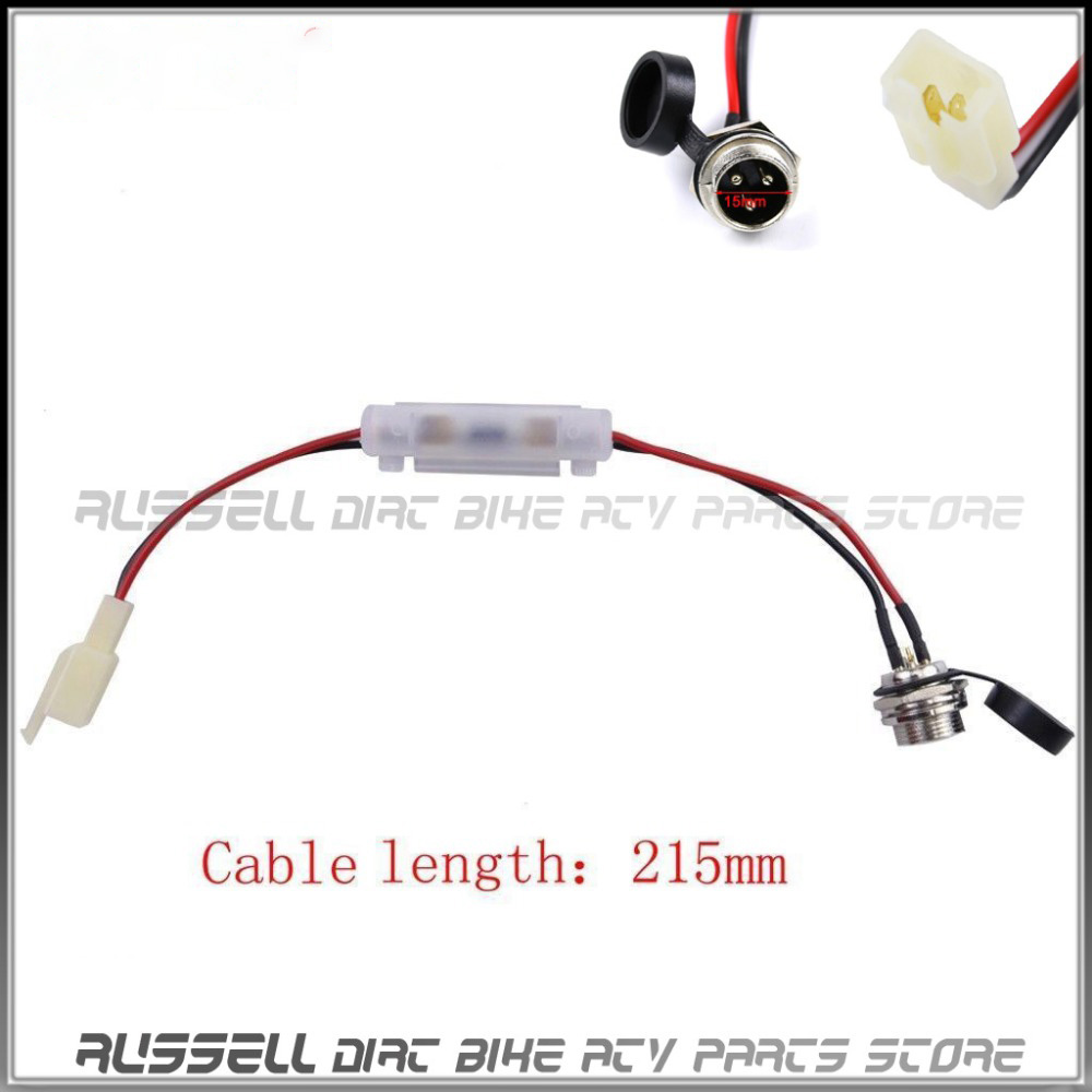 12V 24V 36V 48V 3 Prong Plug Battery Charger Plug Zekeringen Voor Scheermes Elektrische E Scooter500W 300W