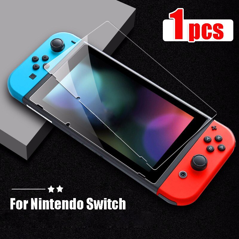 3Pack Voor Nintendo Switch Ns Gehard Glas Screen Protector 9H Hardheid Glas Voor Nintendos Schakelaar Lite Nintend Screen film: 1 Piece