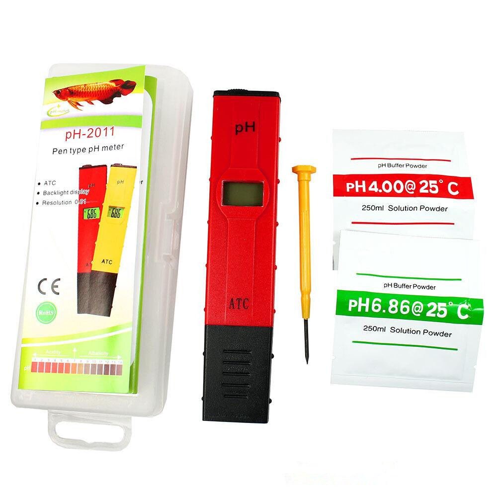 Digitale PH Meter Tester, Monitor Pen PH, Nauwkeurigheid +-0.1PH
