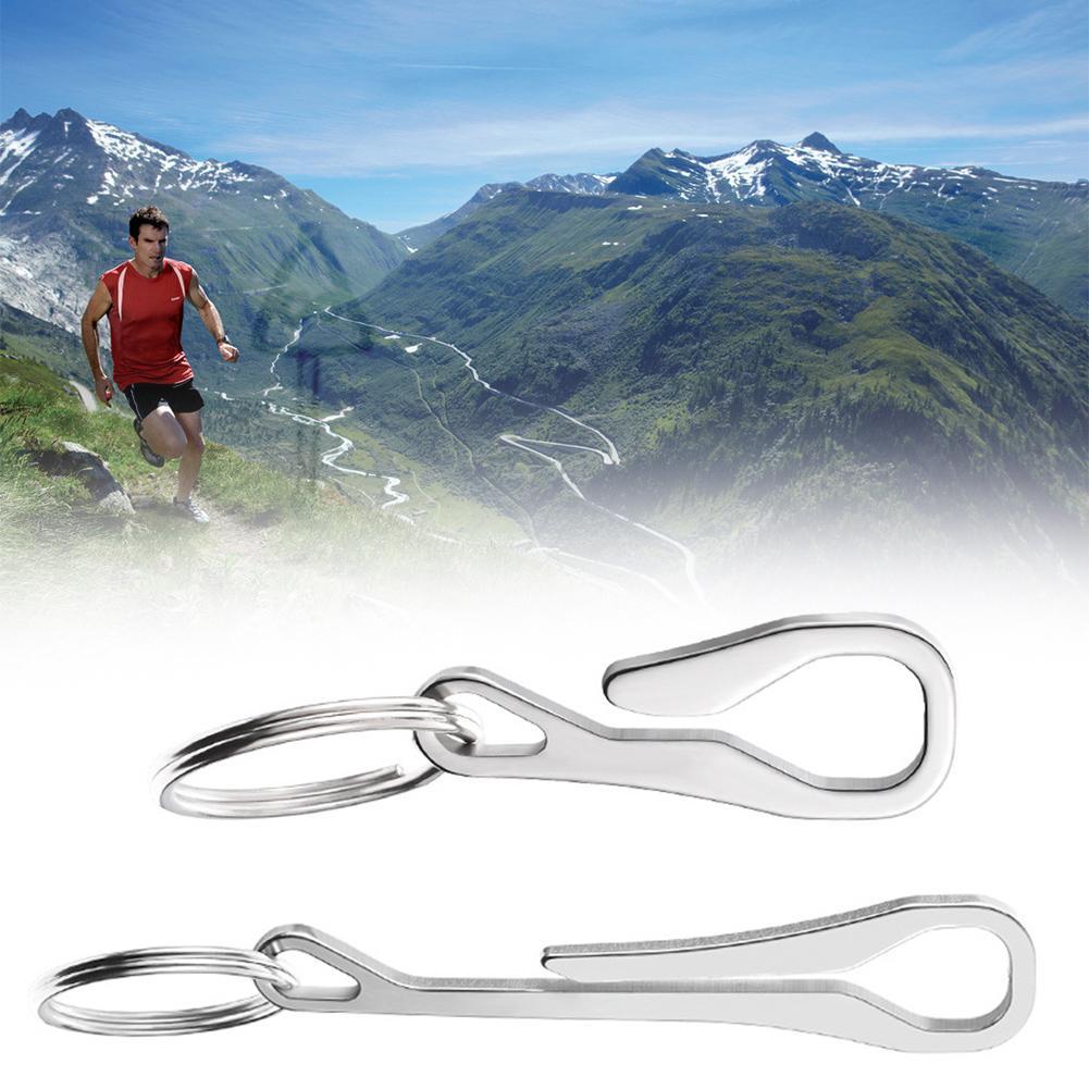 Outdoor Riem Clip Sleutelhanger Draagbare Broekzak Clip Sleutelhanger Opknoping Gesp Sleutel Dangler Pack