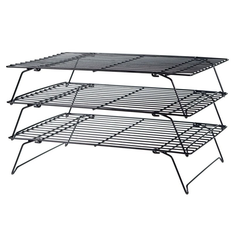 Three layer Cake Cooling Rack Cool Air Rack Macron Network Rack Cookies Bread Cooling Grids Tool Kitchen Pastry Stands