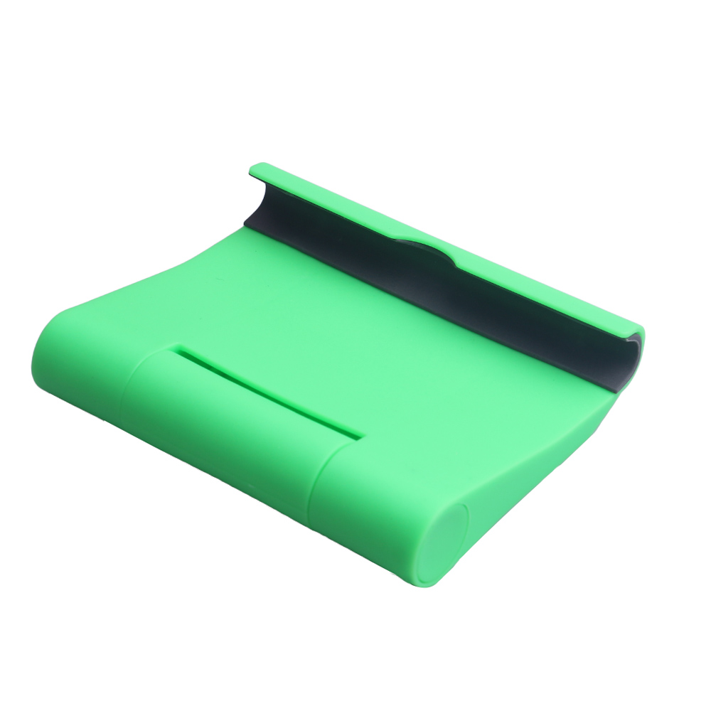Foldable Desk Phone Holder Mount Stand Universal Mobile Phone Tablet Desktop Holder e Non-slip Phone Table Holder Stand: green