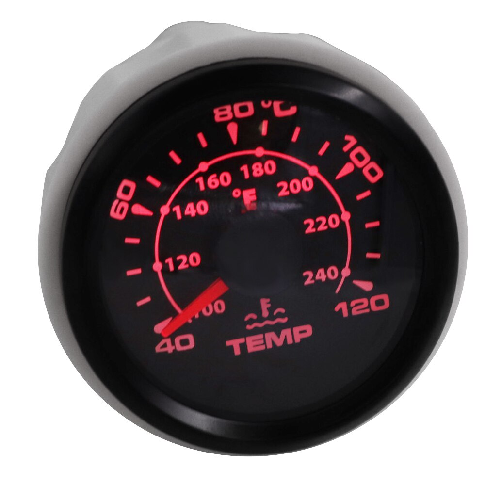 Wodoodporny wskaźnik temperatury wody 40 ~ 120 celsjusza uniwersalny miernik temperatury wody robić motocykla łódź samochodowa z 7 kolorami podświetlenia