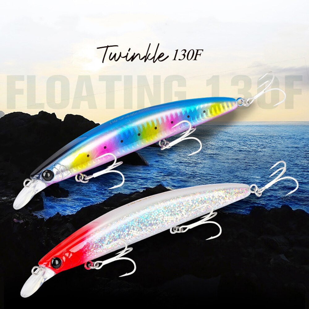 13cm 23g Fishing Lure Minnow Wobbler Lure Long Cast Deep Diving Floating Jerkbait Artificial Hard Bait Ocean Fishing Bass Bait
