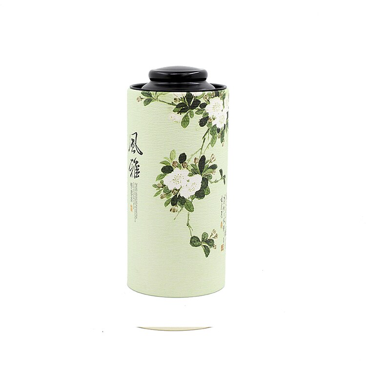 Xin jia yi emballasje 3oz runde aluminiumsbokser salg liten rund blikkboks blikkboks for teemballasje cannng fsh: 7.3 cm x 16cm / Lysegrønn