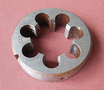 1 Pcs Hss Right Hand Die 1-1/8 "-12UNF Dies Threading 1 1/8-12UNF
