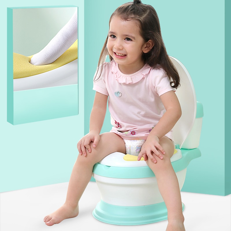 draagbare toilet voor baby wc potje voor gratis potje brush + cleaning bag