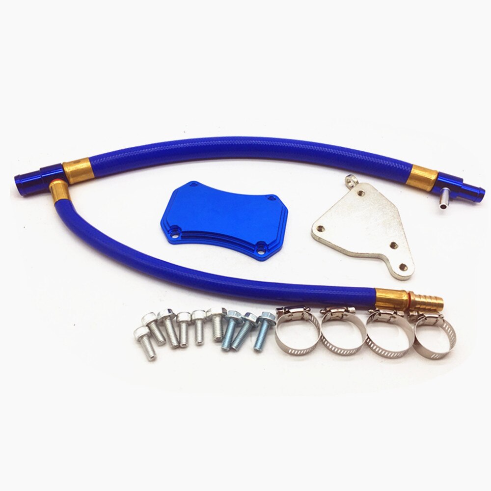 EGR Valve Cooler Delete Kit For -15 Silverado Sierra 6.6L HD LML Duramax Diesel