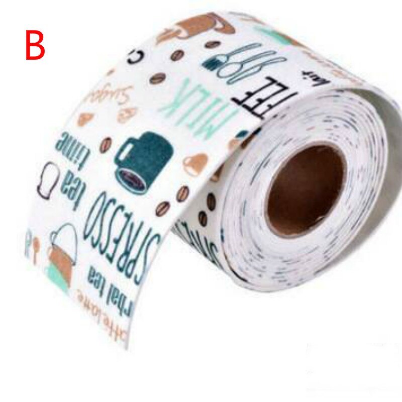 Self-adhesive Sink Waterproof Sticker Kitchen Sink Hygroscopic Waterproof Sticker Bathroom Sink Washbasin Electrostatic: B