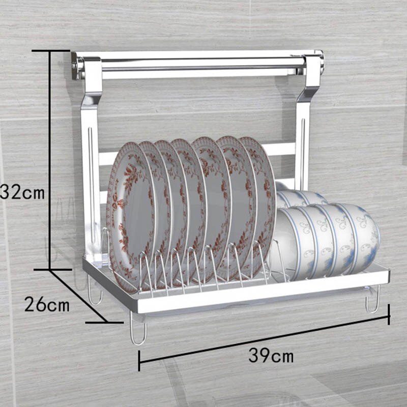 Stainless Steel kitchen rack DIY SUS 304 Stainless Steel wall Kitchen Shelf, Kitchen Holder Organizer