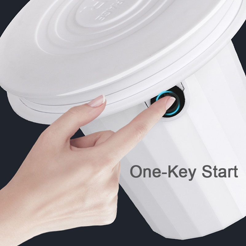 6000Pa Household Vacuum Storage Bag Air Pump Electric Automatic Vacuum Machine Packer for Home Travelling Luggage Space Saver