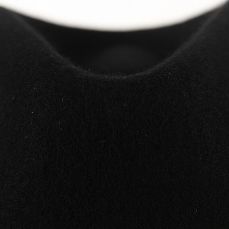 Gemvie stiv bred skygge 100%  uld fedora filthat til kvinder mand stribet fjerbånd efterår vinter panama jazz kasket