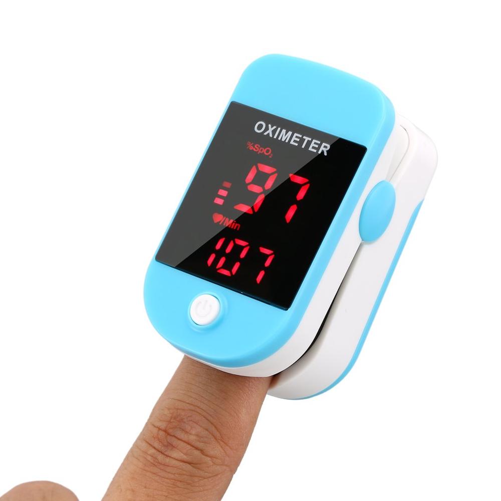 Oksymeter fingerklips digital fingerklips pulsoksymeter blodoksygenfinger bærbart måler helseoksymeter