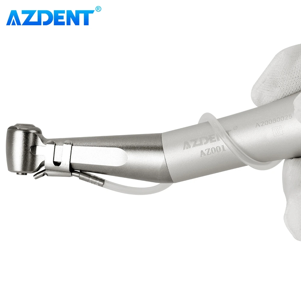 AZDENT-Motor de aire Dental, 2 agujeros, 4 agujeros, Kit de pieza de mano de baja velocidad, contraángulo, nariz recta, herramienta de odontología, dentistas, 1 ud.