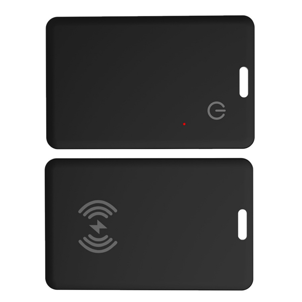 Card-style anti-loss device is applicable for Find My mobile wallet, keys, luggage, bags and global intelligent positioning and: WHITE