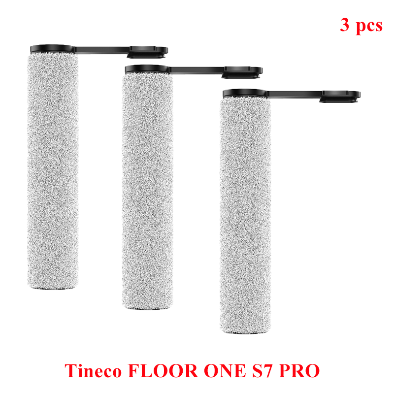 Accessories For Tineco FLOOR ONE S7 PRO Spare Soft Roller Brush HEPA Filter Cordless Vacuum Cleaner Parts Replacement Kit: Lavender