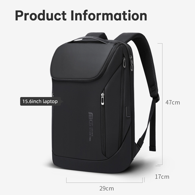 BANGE Wasserdichte Multi-Verwenden Laptop Rucksack Für 15.6 &quot;Zoll USB Ladung Stoßfest Geschäft Aktentasche Schulter Tasche Für Mann frauen