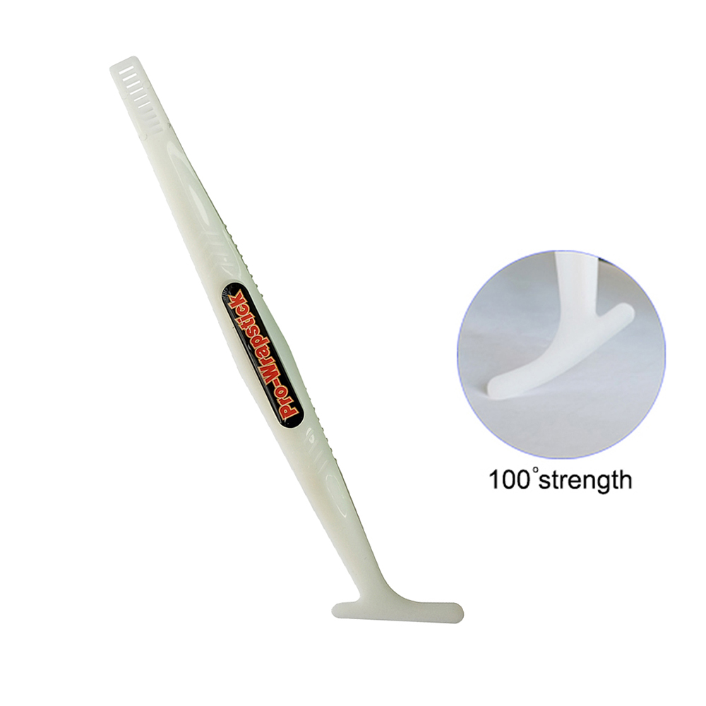 Auto Stickers Wrap Rand Corner Stick Magneet Rakel Carbon Film Micro Vinyl Wikkel Tool Window Tinting Scraper Voor Installateur: WHITE