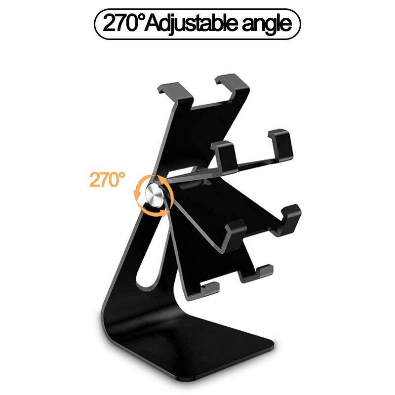 Metal Rotation iPad Holder For iPad 9.7 10.2 10.5 11 12.9 inch Tablet Desktop Stand For Samsung Xiaomi Huawei Phone Tablet