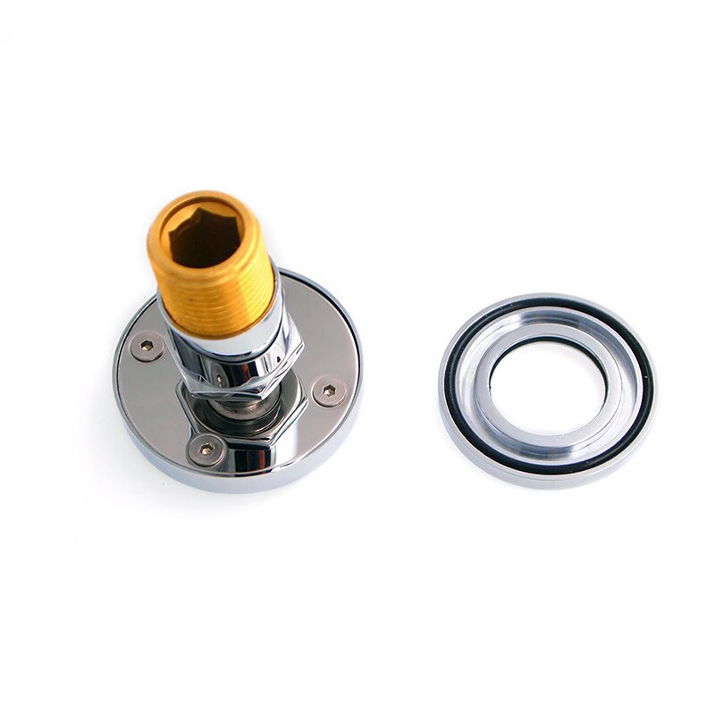 Brass Chrome Adjustable Round Massage Spa Body Jet Side Sprayer Bathroom Shower