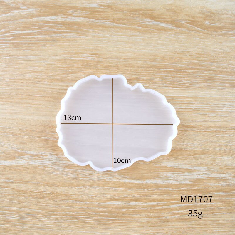 Large Silicone Tray Artist Mold Irregular Coasters Epoxy Resin Art Supplies Make Your Own Tray Epoxy Resin Molds silicone mold: MD1707