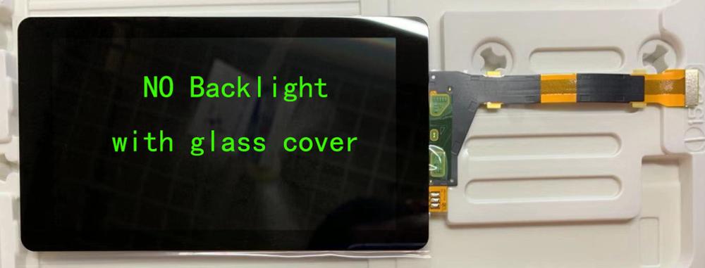 5.5 inch Sharp LCD LS055R1SX04 1440*2560 High Resolution 2K For UV curing 3D Printer Mobile Phone Remove Backlight: With Glass cover