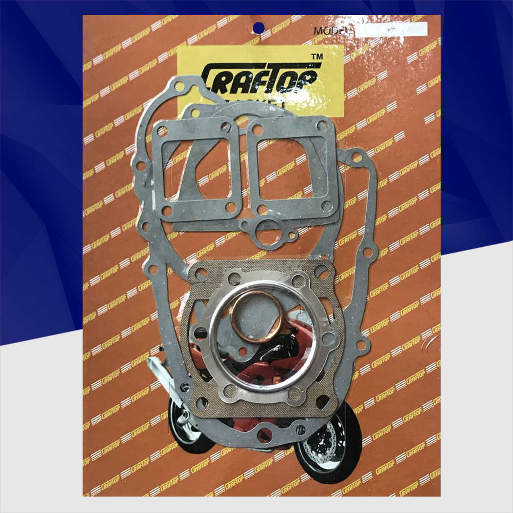 Cubiertas del cárter de la motocicleta, juego de juntas de cilindro para Suzuki DT175 DT 175 DT175K 1978-1981