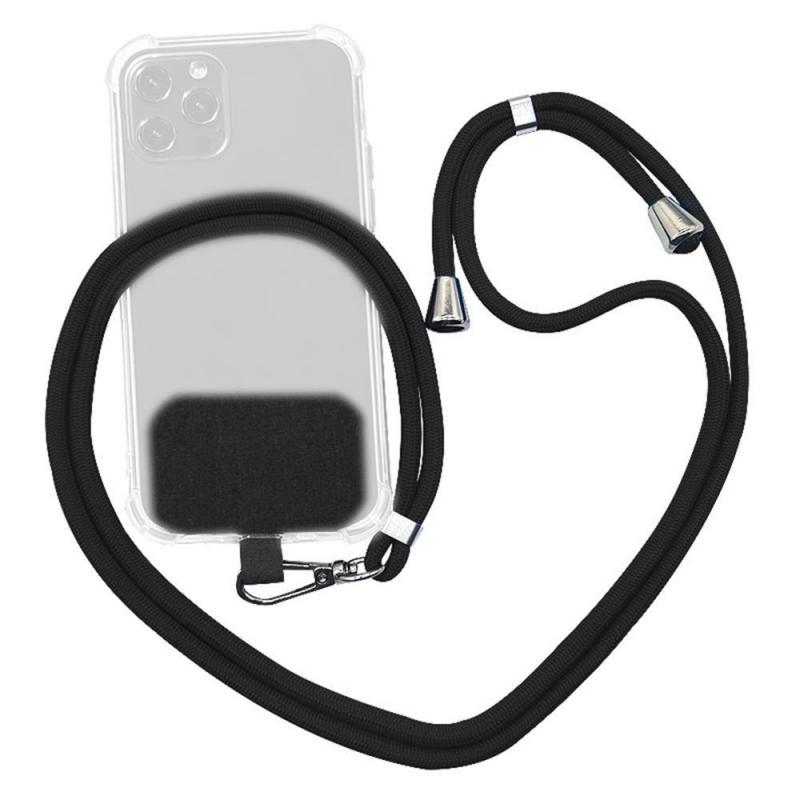 Universal Phone Lanyard Adjustable Mobile Phone Strap Patch Security Tether Phone Lanyard Anti-lost Anti-fall Neck Strap Lanyard