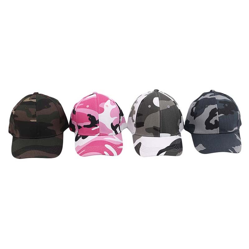 Camo Mesh Baseball Cap Mannen Camouflage Bone Zomer Hoed Mannen Army Cap Trucker Hip Hop Vader Hoeden