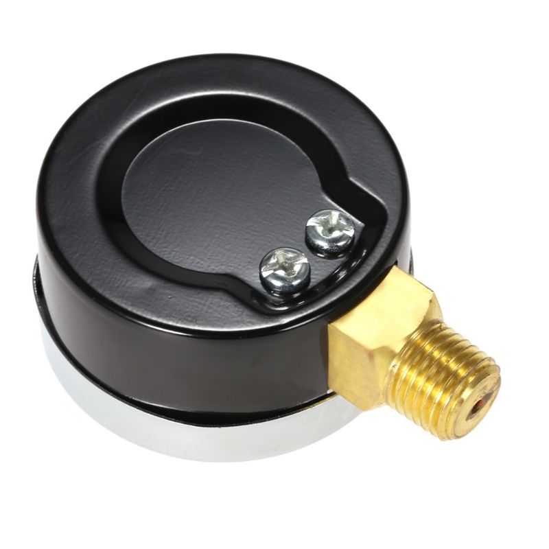 Manómetro de presión de agua de aceite de aire de 0-14 Bar 1/4 "NPT 0-200PSI manómetro de 0-14 Bar de montaje lateral
