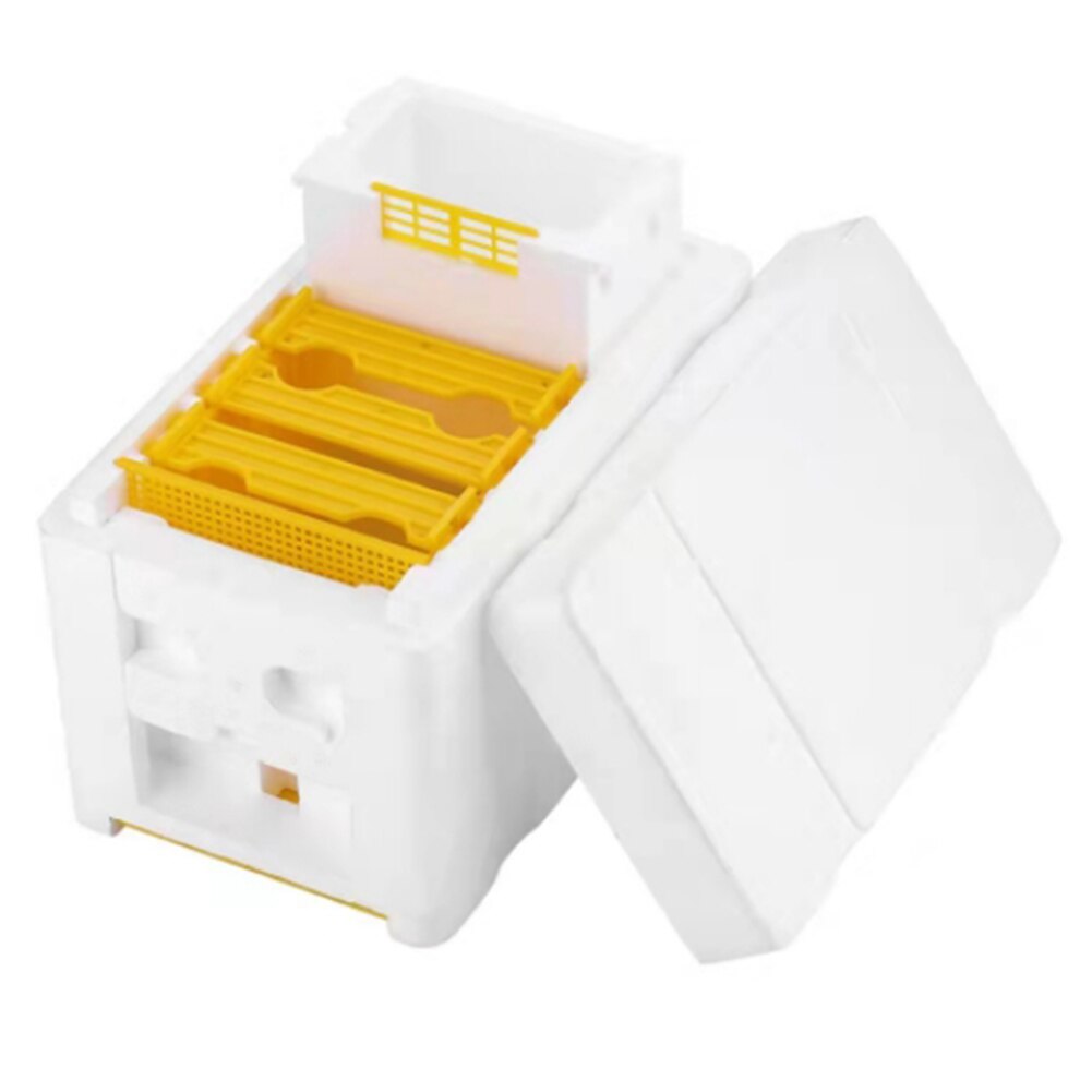 Beehive Multi-Function Beehive Beekeeping King Box Foam Home Bee Hive Pollination Boxes Beekeeper Mating Supplies