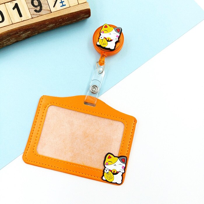 Pielęgniarka kreskówka lekarz chowany znaczek rolka z poziomą wizytówką PU ID wizytówka pokrowiec na karty biurowe materiały szpitalne: nie.2