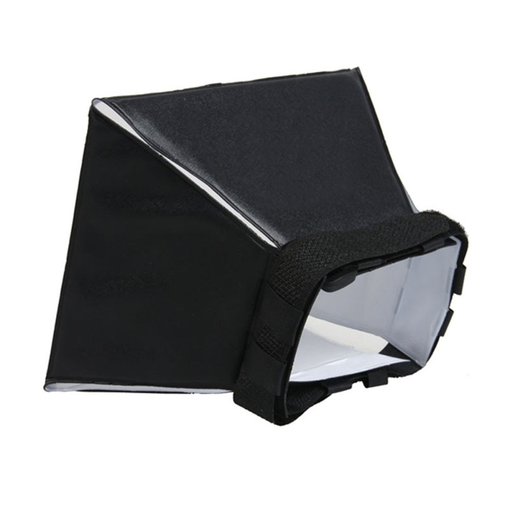 Draagbare Omni Bounce Softbox Kit Fotografie Flash Diffuser voor Canon Pentax DSLR Speedlite Flash