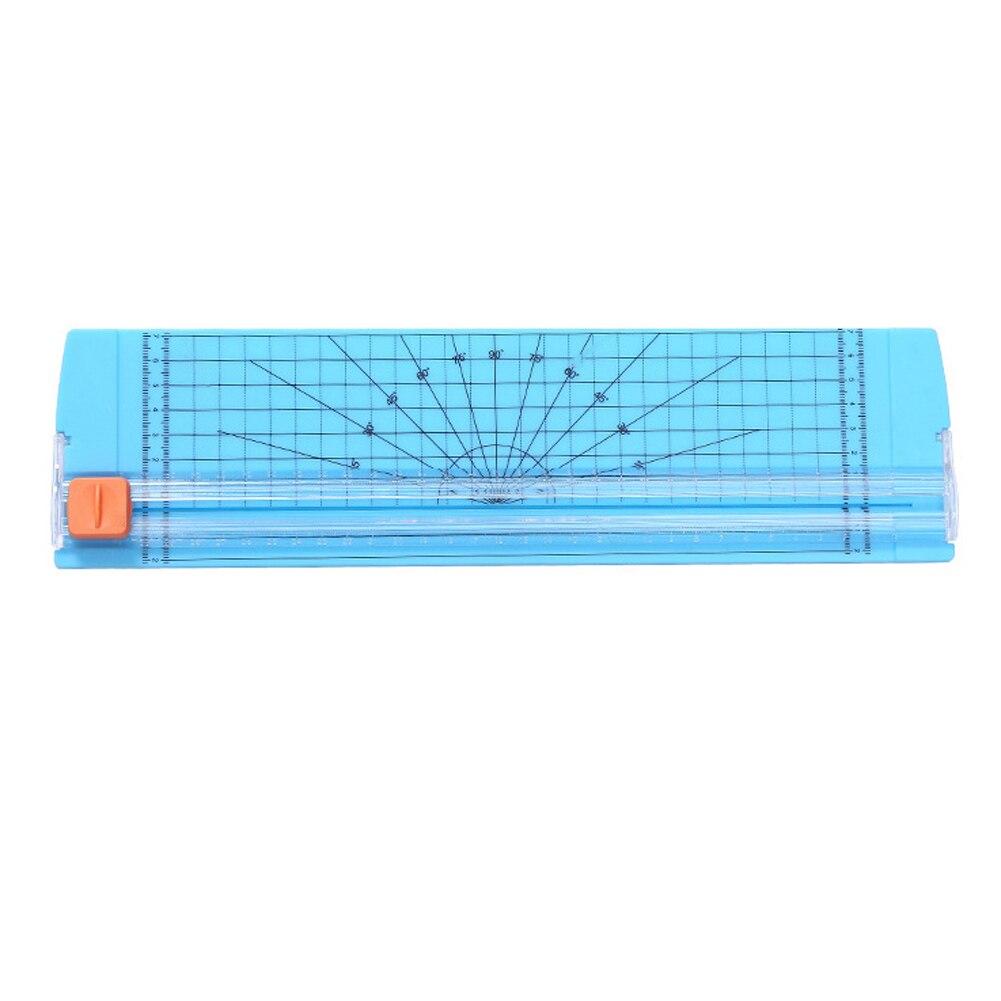 Papier Foto Etikett Scrapbooking Trimmer mit Sicherheit Schutz für Büro Verwenden Papier Trimmer Sicherheit Schneiden matt Herrscher für A4 A5: LILA