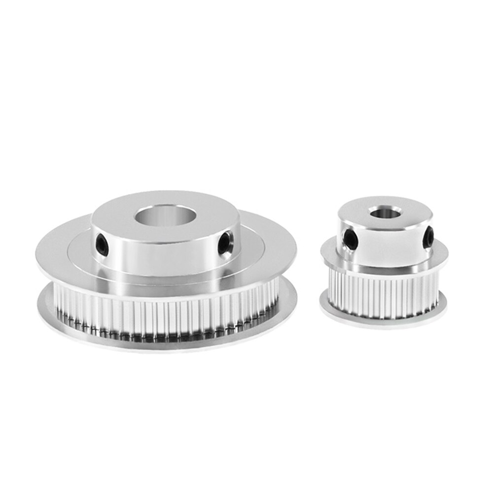 1 stücke GT2 Timing Pulley 30 36 40 60 Zahn Rad Bohrung 5mm 8mm Aluminium Zähne Teile Für GT2 Zahnriemen Reprap 3D Drucker Teile