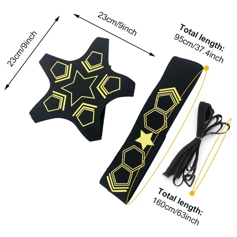 Adjustable Soccer Kick Trainer,Soccer Practice Training Aid Soccer Volleyball Rugby Trainer Fits Ball Size 3,4,and 5